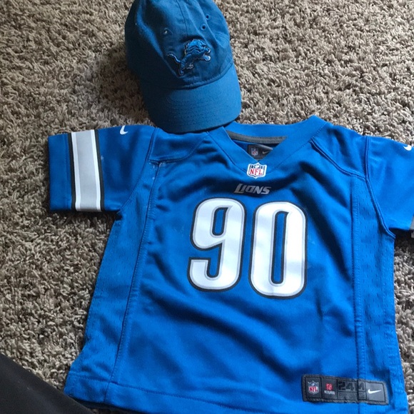 detroit lions baby jersey